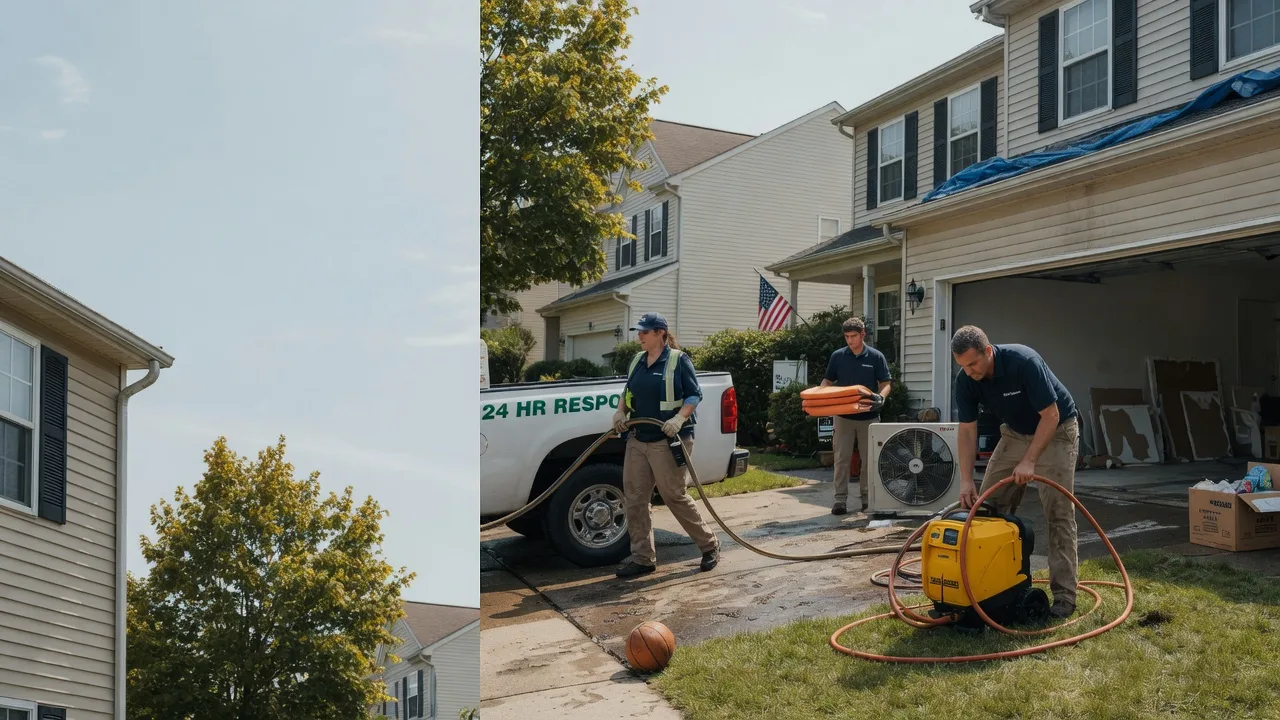Emergency Water Damage Restoration in Washington Court House, OH near me